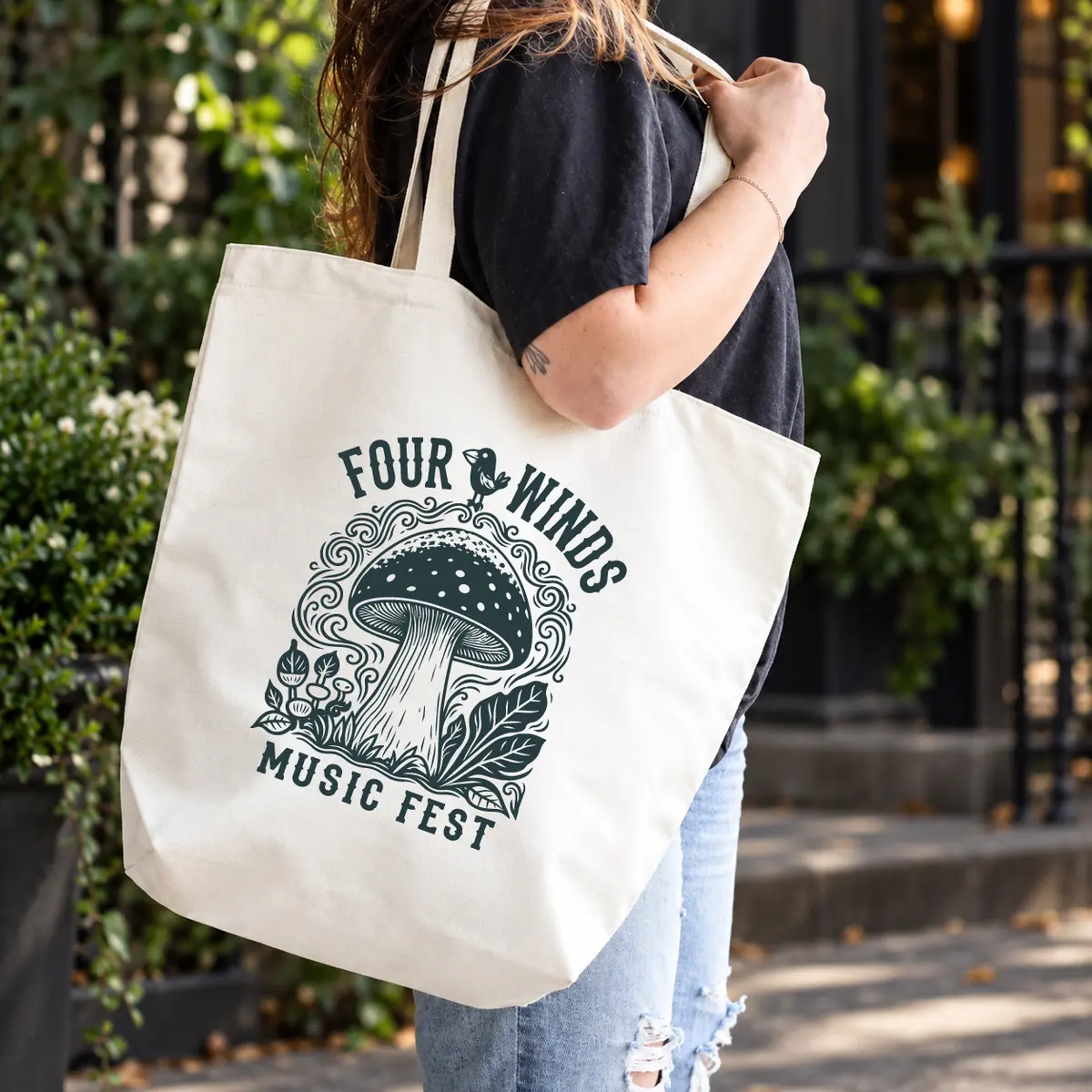 Four Winds Music Fest market bag