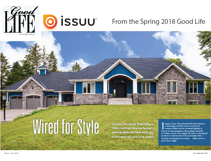 March/April 2018 York Life Newmarket feature, Wired for Style