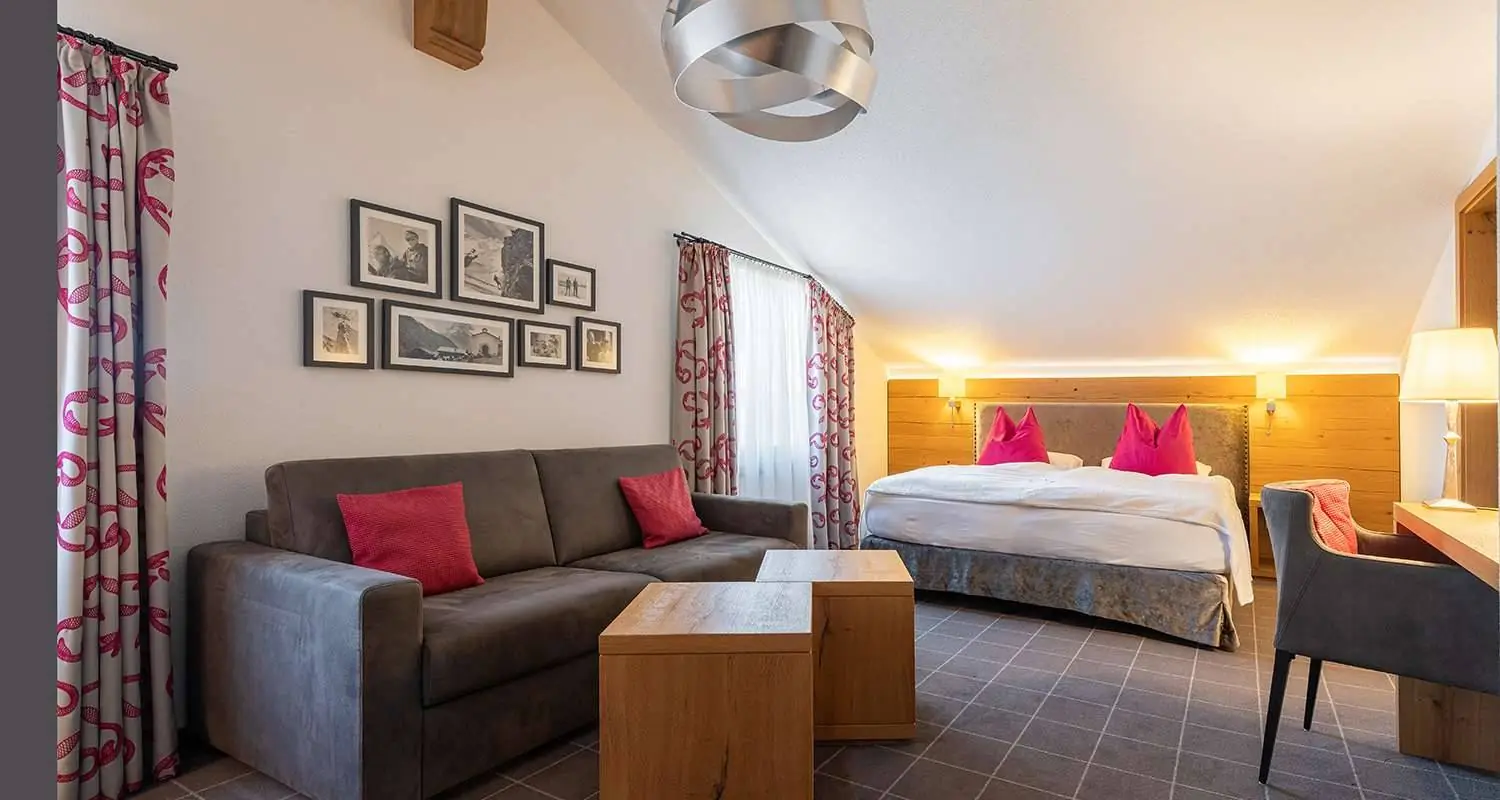 Alpine Budget Room mit Doppelbett