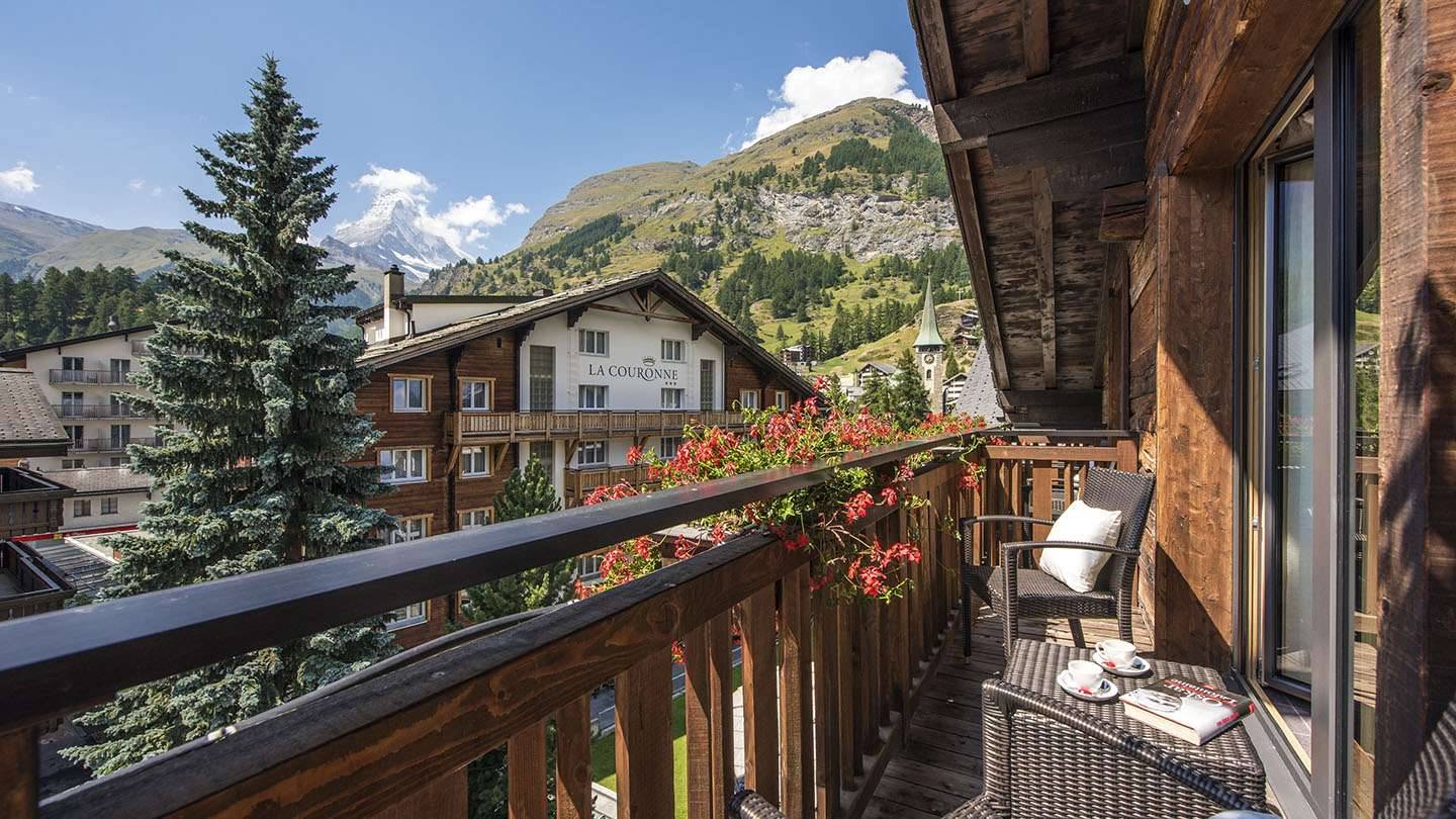 Alpine Double Room – Matterhorn View