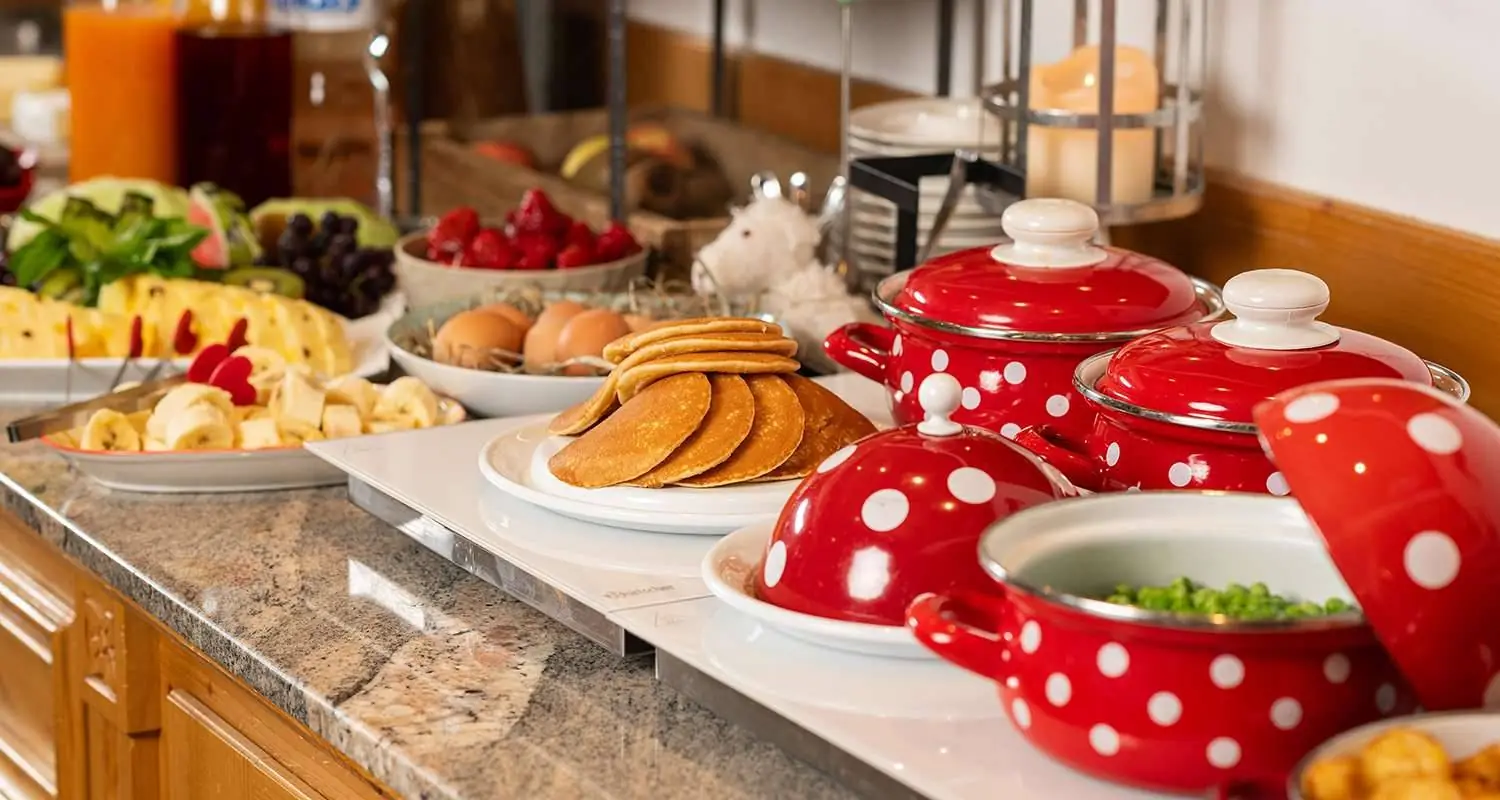 Breakfast at Hotel Chesa Valese