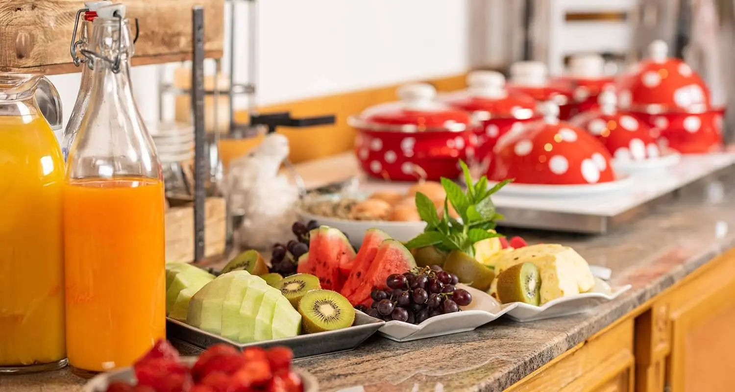 Breakfast at Hotel Chesa Valese