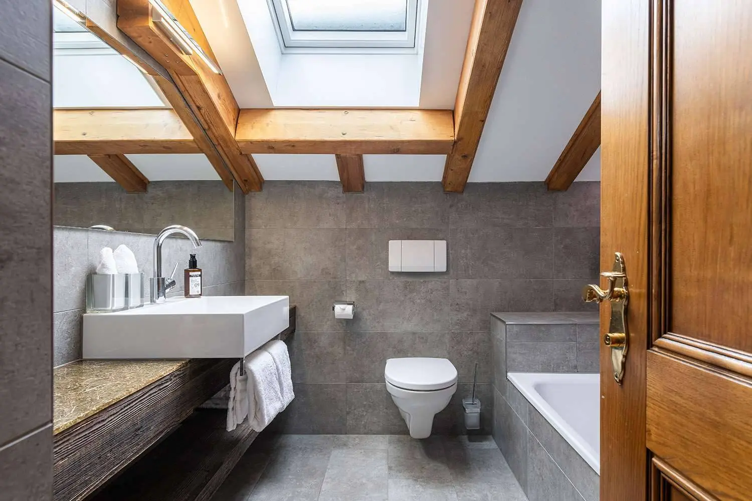 Salle de bains de la Swiss Family Suite