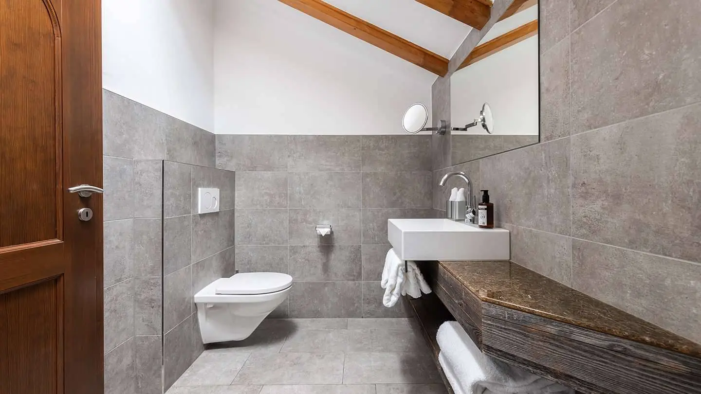 Salle de bains de la Swiss Friends Suite