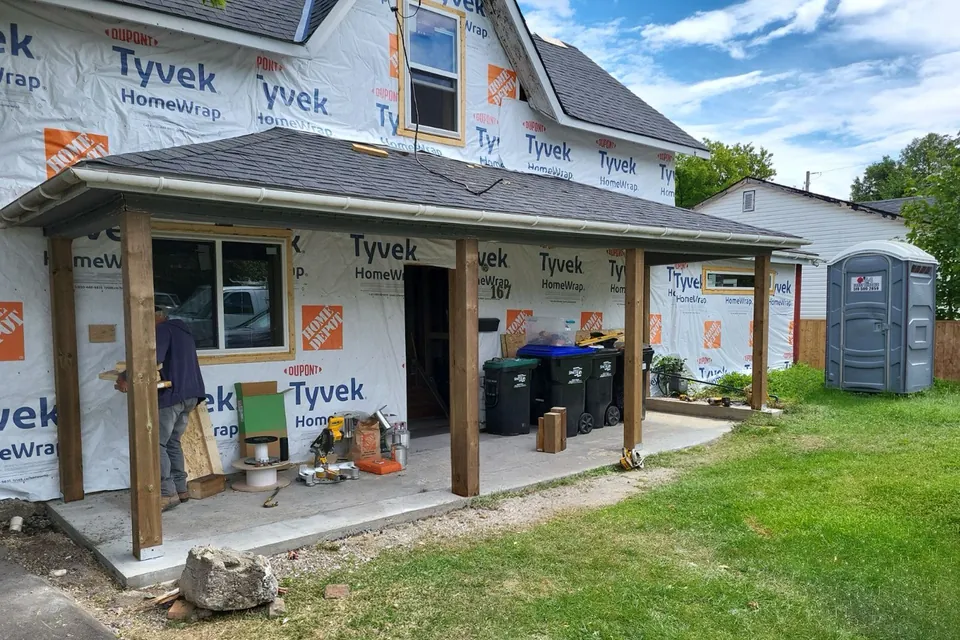 Complete gut renovation on Peel St, Collingwood