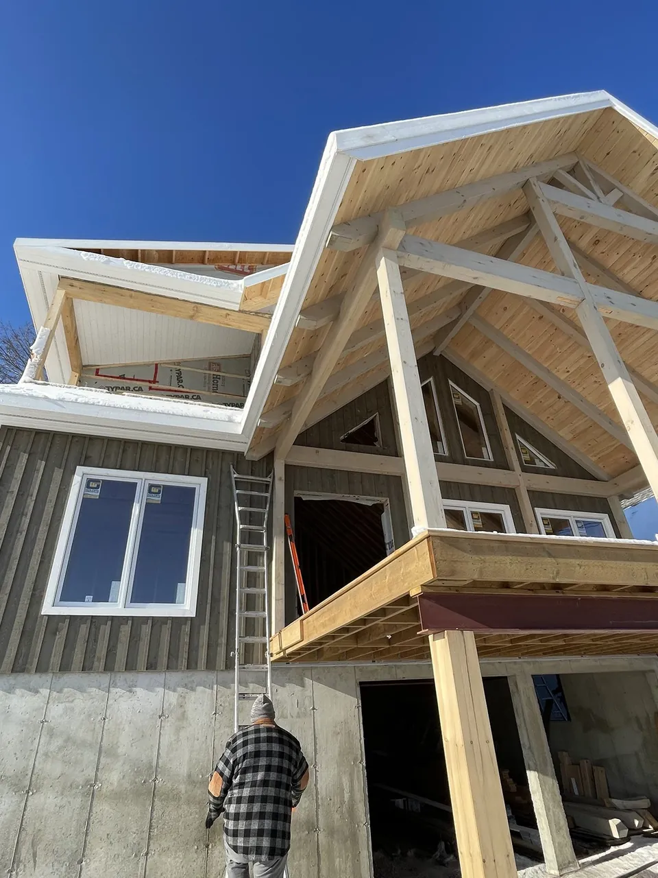 Renovation and addition in Port Perry