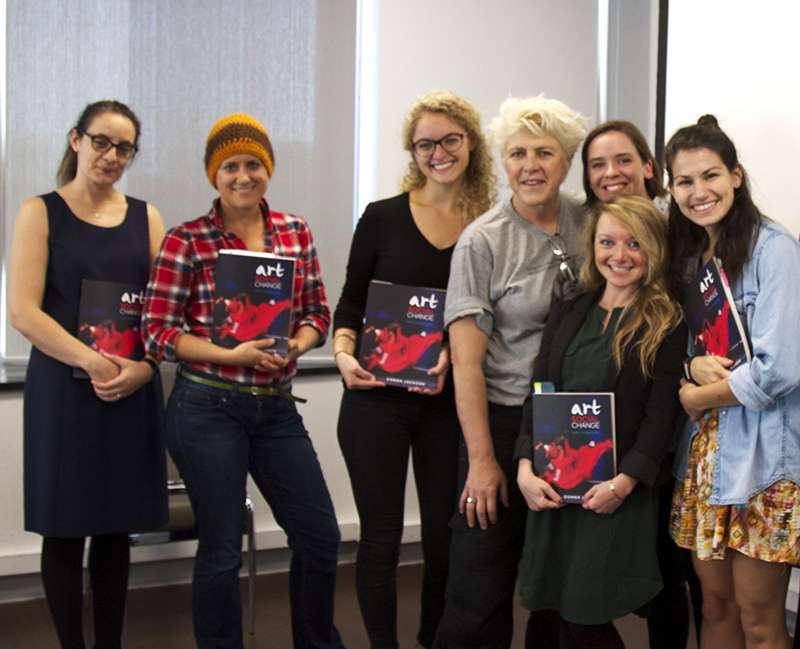 Donna Jackson and students from Tara’s Performance Ethnography Class 2017