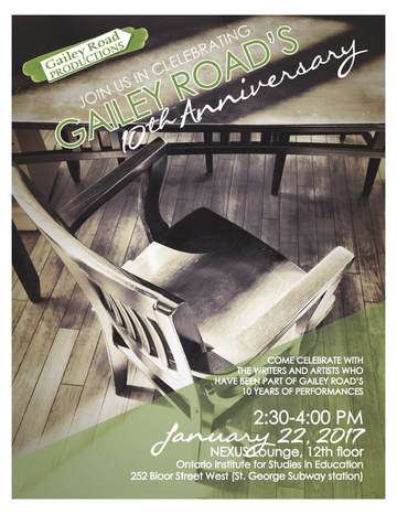 Gailey Road’s 10th Anniversary party flyer