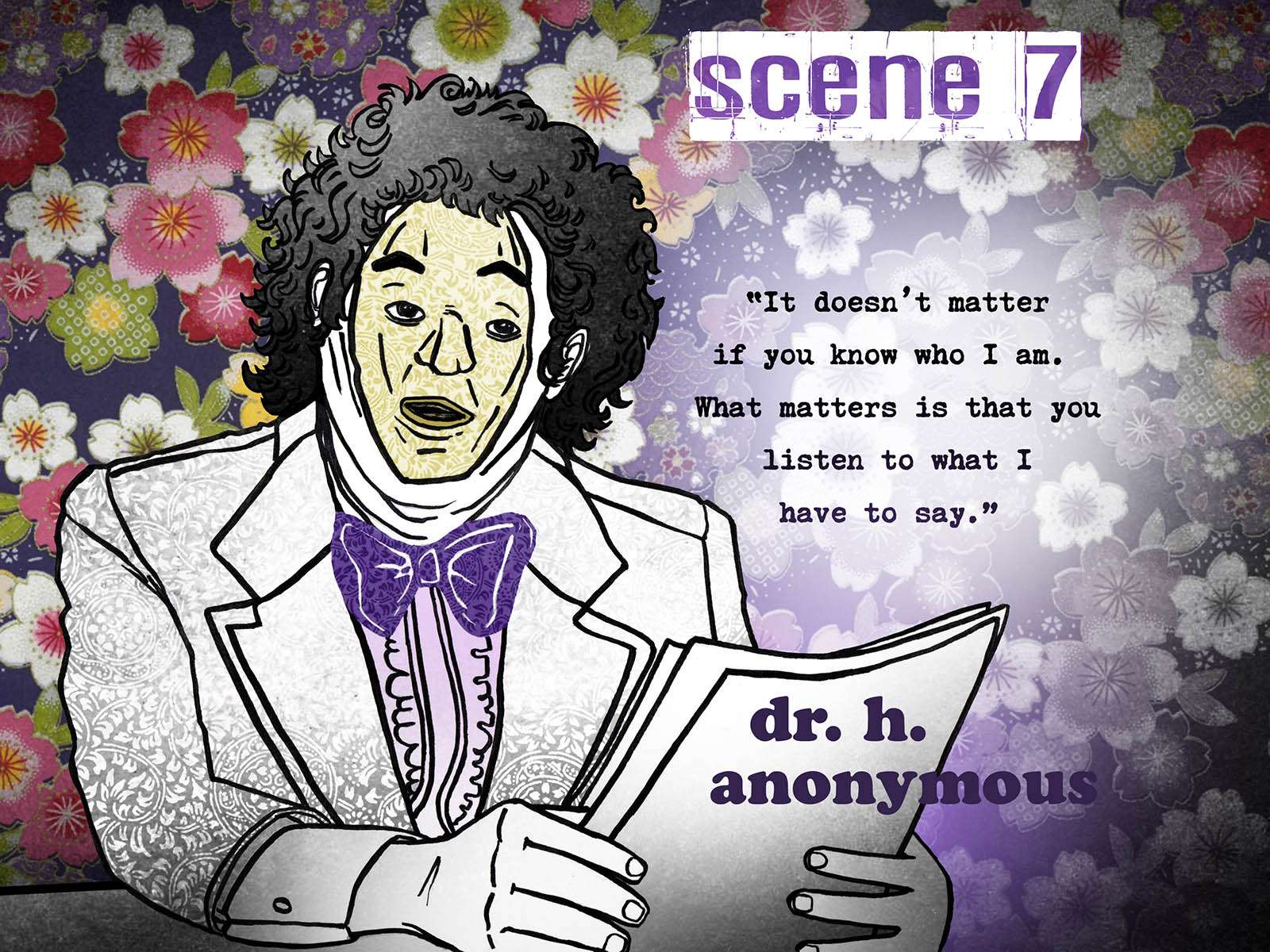 Dr. H. Anonymous, scene 7 artwork