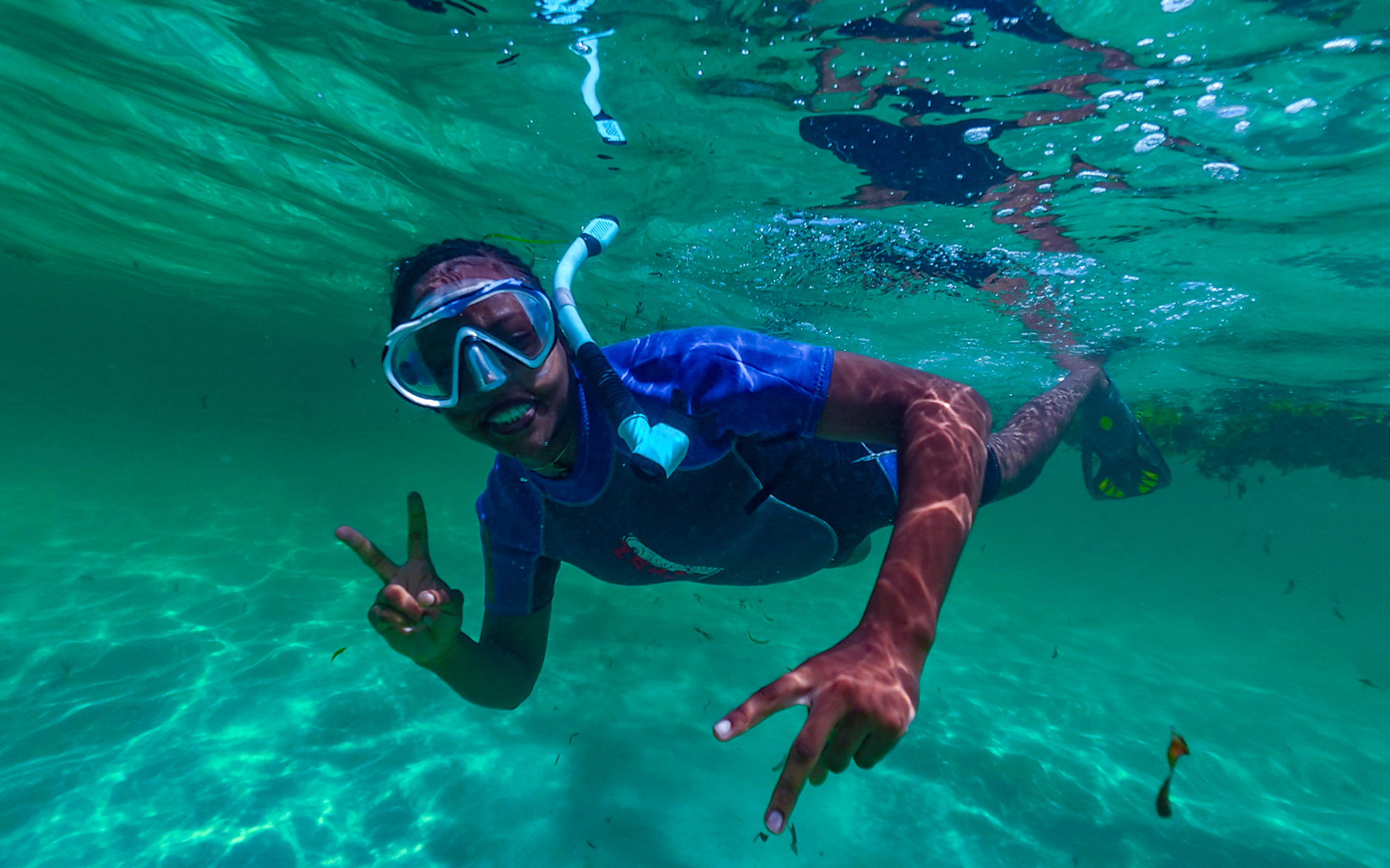 Baobab Beach Resort grounds and coastal scenery in Diani